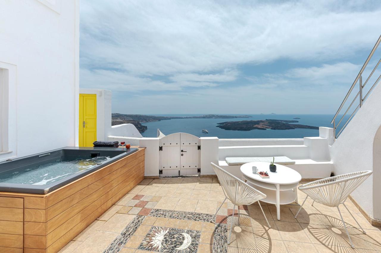 Calderas Hug & Panoramic Sea View - 3 Lux Suites Imerovigli  Exterior foto