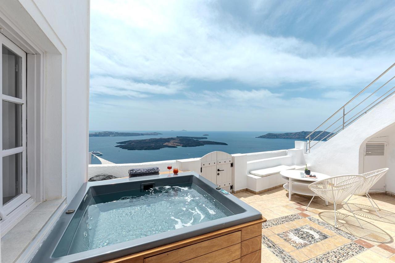 Calderas Hug & Panoramic Sea View - 3 Lux Suites Imerovigli  Exterior foto