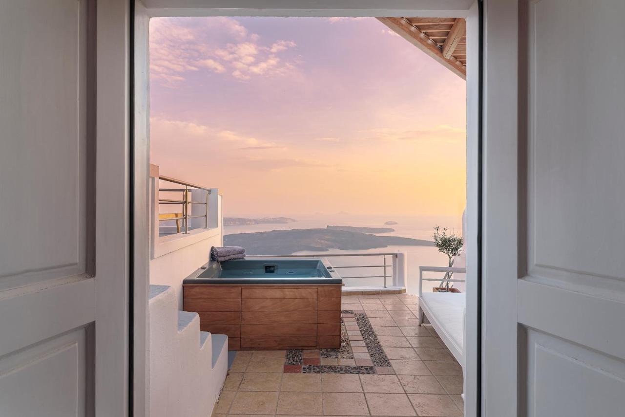 Calderas Hug & Panoramic Sea View - 3 Lux Suites Imerovigli  Exterior foto
