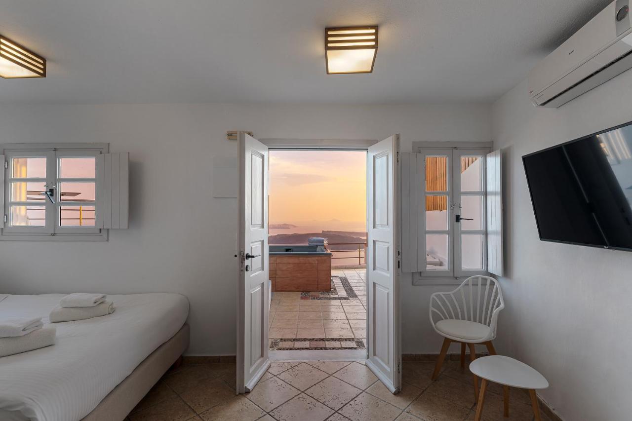Calderas Hug & Panoramic Sea View - 3 Lux Suites Imerovigli  Exterior foto